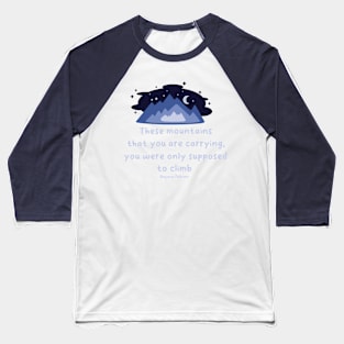 Caring Nature [blue] Baseball T-Shirt